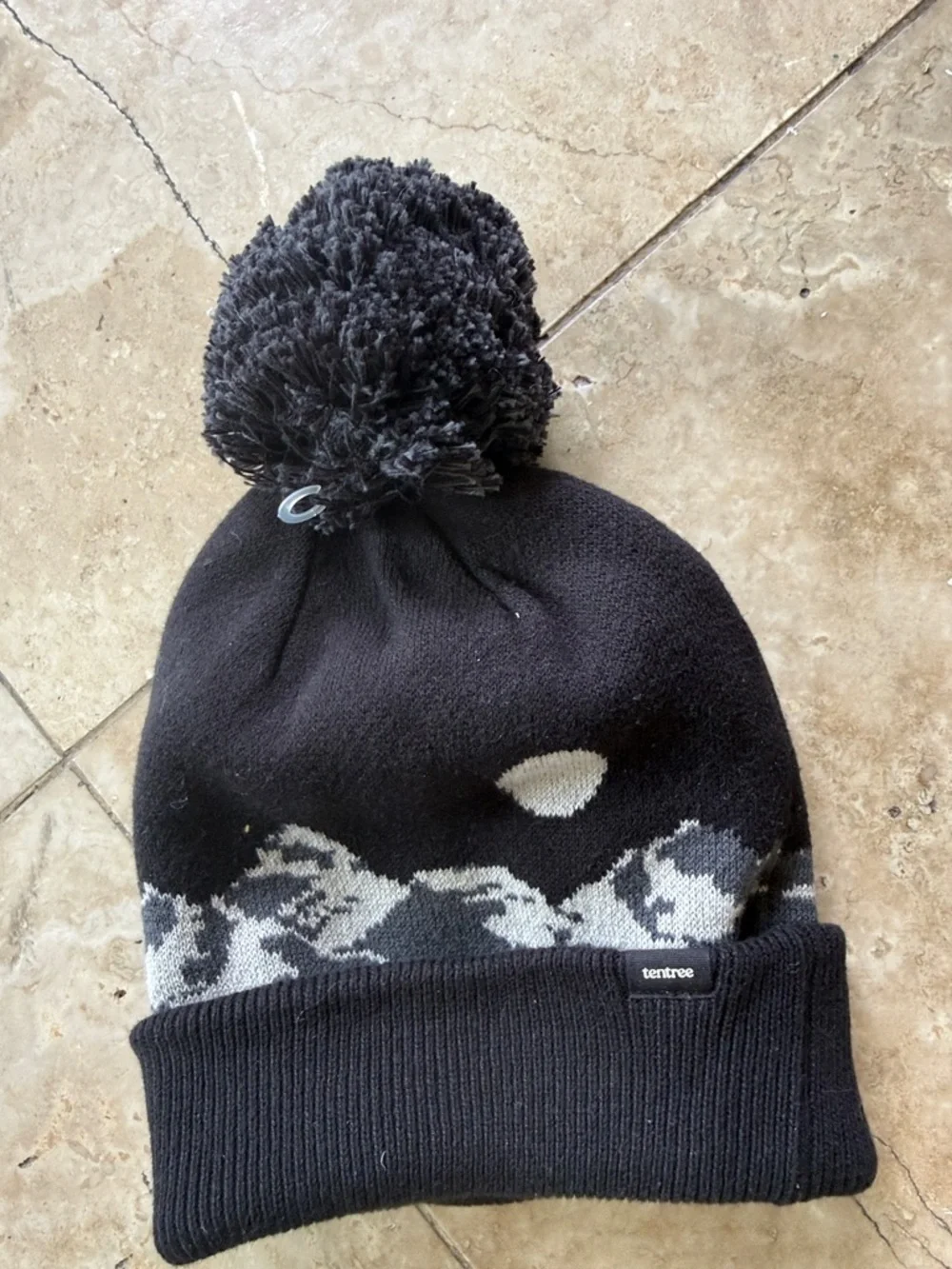TENTREE winter cap black NWT 100% organic cotton